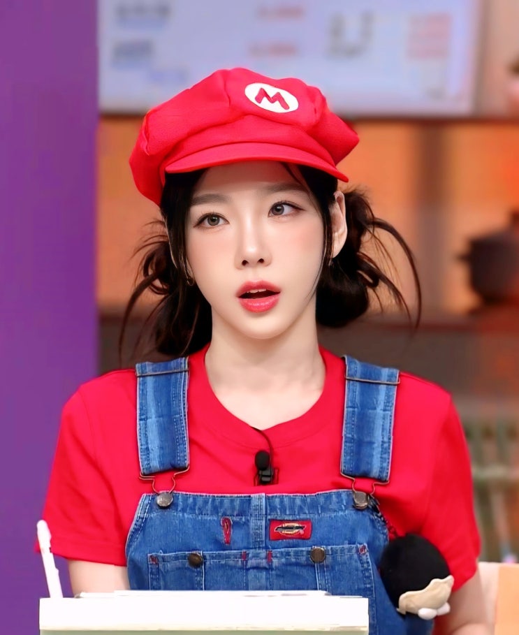 251101 놀라운 토요일(놀토) 390화 태연(마리오탱🕹 ️) 짤 영상 : 네이버 블로그