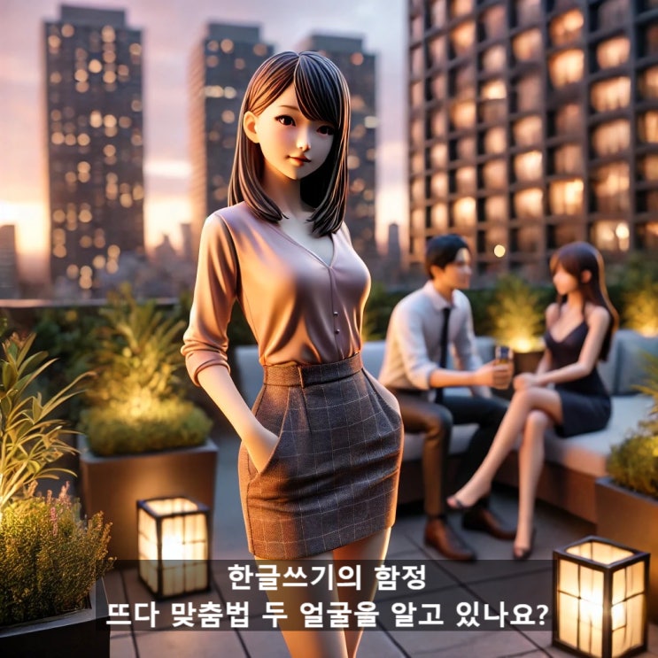 한글쓰기의 함정, 뜨다 맞춤법 두 얼굴을 알고 있나요? : 네이버 블로그