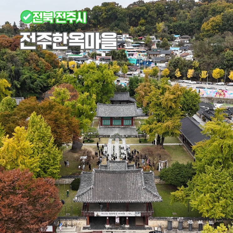 가을 전주나들이 전주한옥마을 전주향교 단풍 명소 은행나무 실시간 : 네이버 블로그