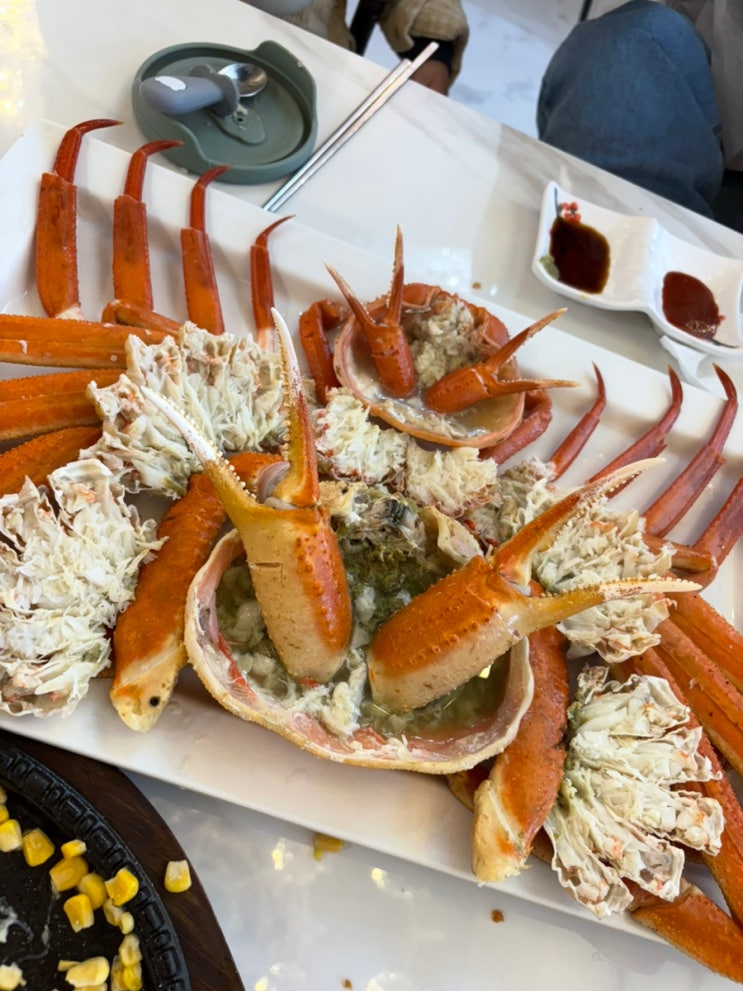 속초중앙시장 맛집 대게 속초 맛집 홍게 대게여왕 : 네이버 블로그