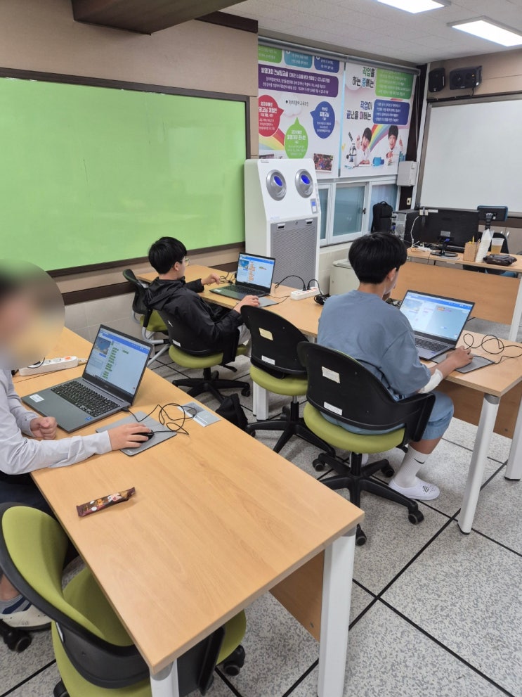 북부영재교육원 · 중등 · 로봇코딩 · 엔트리 썸네일