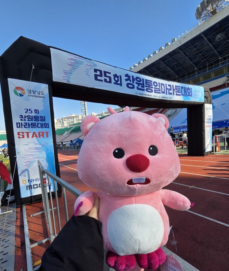 2025년 25회 창원통일마라톤대회 5km 응원 후기