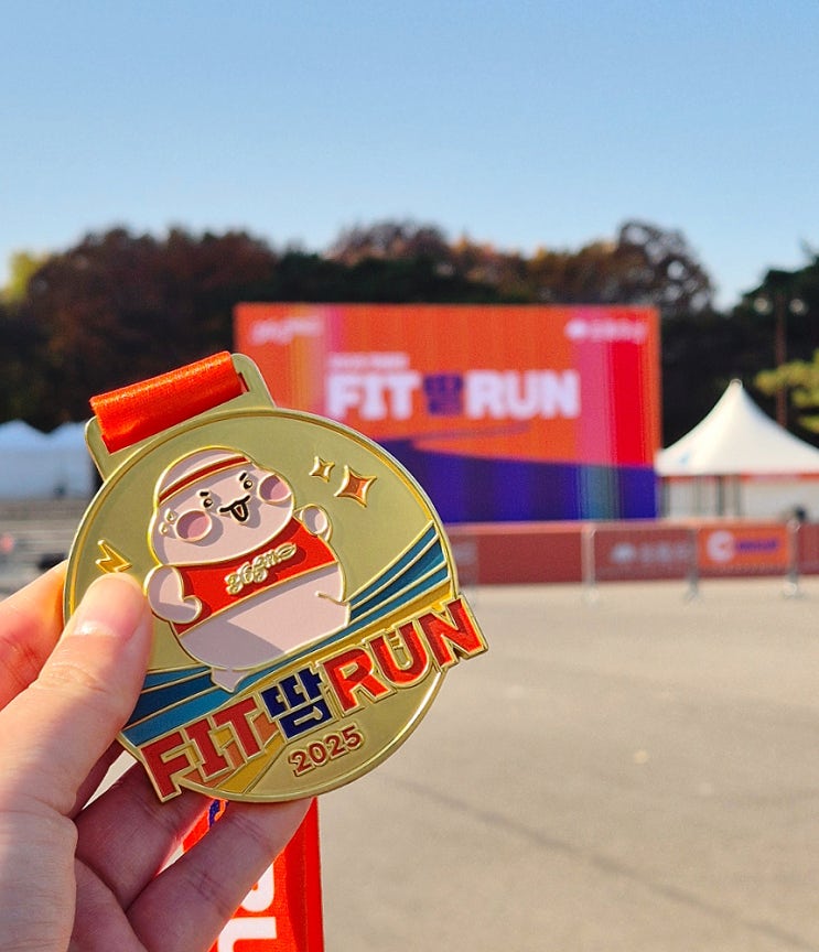 서울 달리기 행사 2025 핏땀런 정보 5Km 완주 후기 기념품