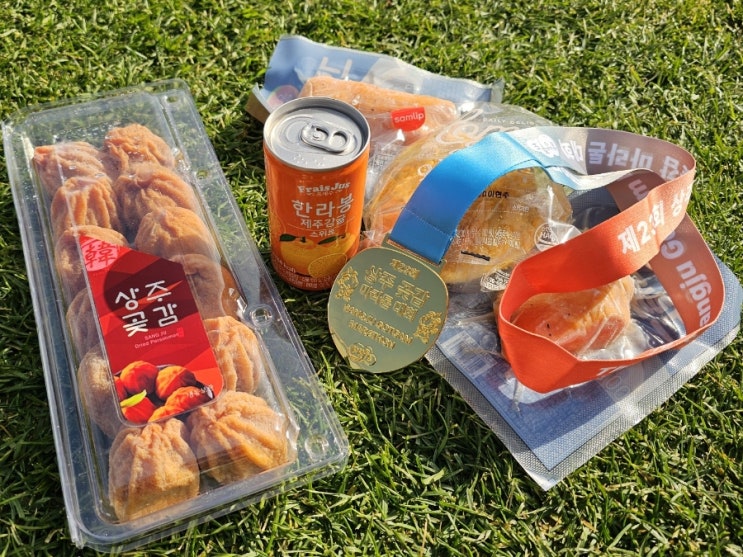 25년 상주곶감마라톤대회 10km 완주