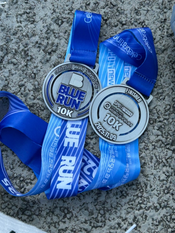 블루런 2025 후기, 10K