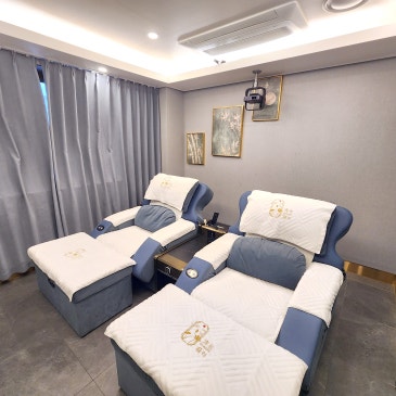 노형동마사지 신상 오픈 빔프로젝터 보며 OTT즐기는 청하족욕 노형점