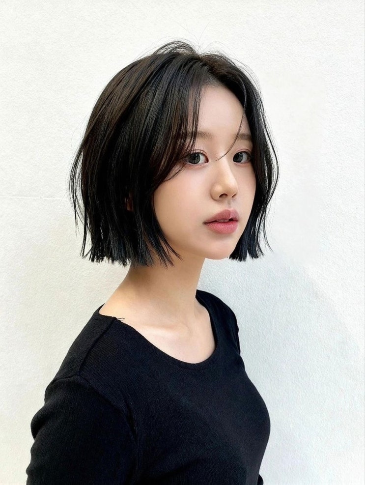 ️테슬컷 스타일링 완전정복! 얼굴형 살려주는 트렌디 단발 관리법/송도미용실 오하루시아ST : 네이버 블로그