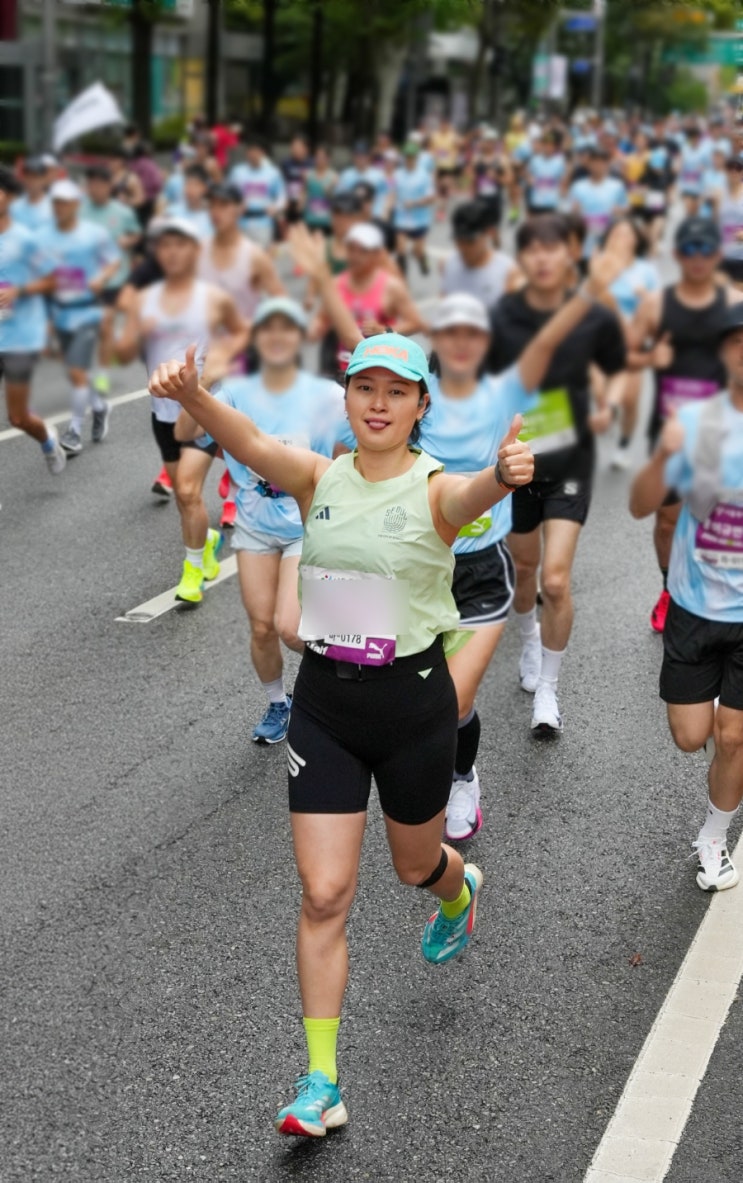 2025 서울레이스 첫 하프 마라톤 후기 (2시간 언더 성공)