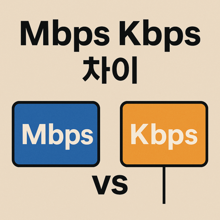 Mbps Kbps 차이 이해하기 : 속도 단위 제대로 알아두기 : 네이버 블로그