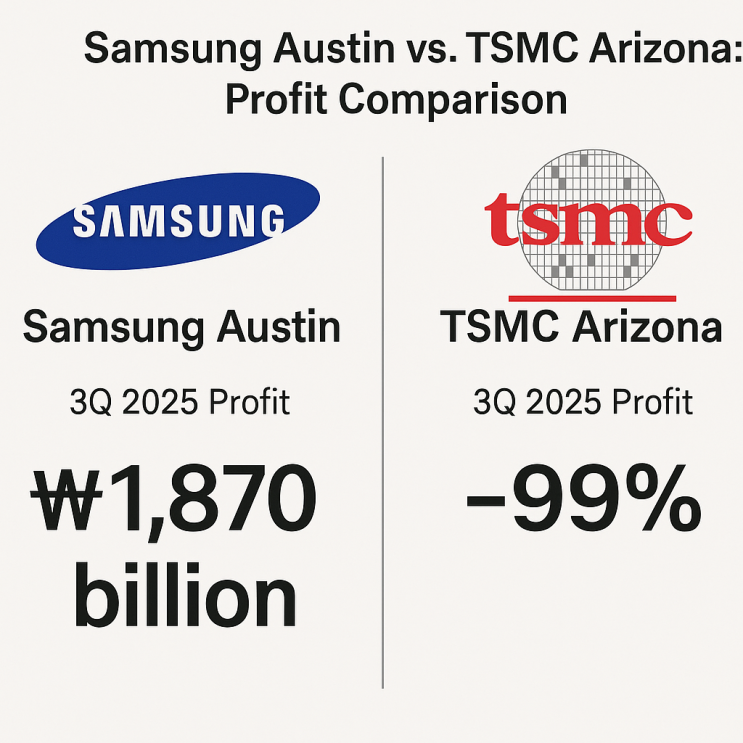 삼성전자 오스틴 1조8700억원 vs TSMC 애리조나 19억원 : 네이버 블로그
