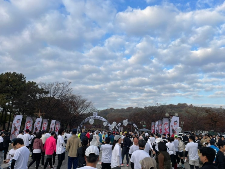 2025 서울 라이프 마라톤 대회 참가 후기(하프 PB달성!)