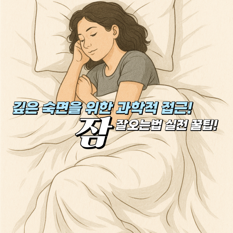 숙면으로 이어지는 잠 잘오는법 꿀팁 베스트 10 : 네이버 블로그