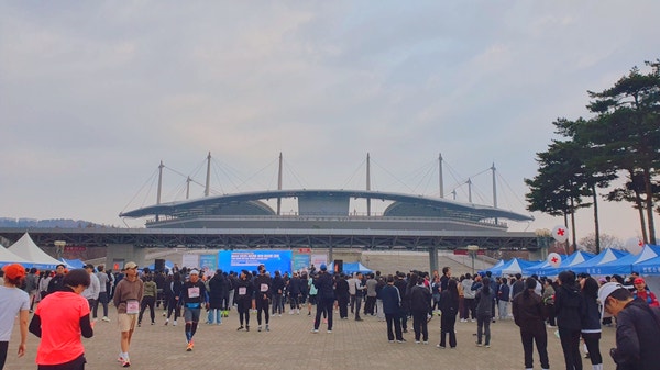 감기 몸살로 완주한 올해 마지막10km 마라톤, 그리고 올해 마지막 옥수수!!