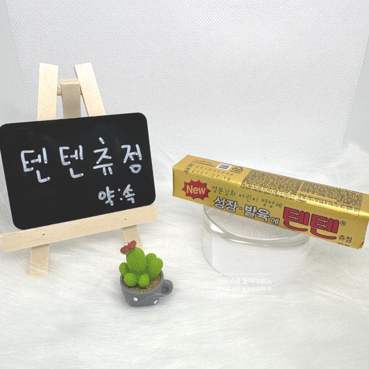 약국 텐텐 영양제 텐텐츄정 효능 효과, 성분 심층 분석! : 네이버 블로그