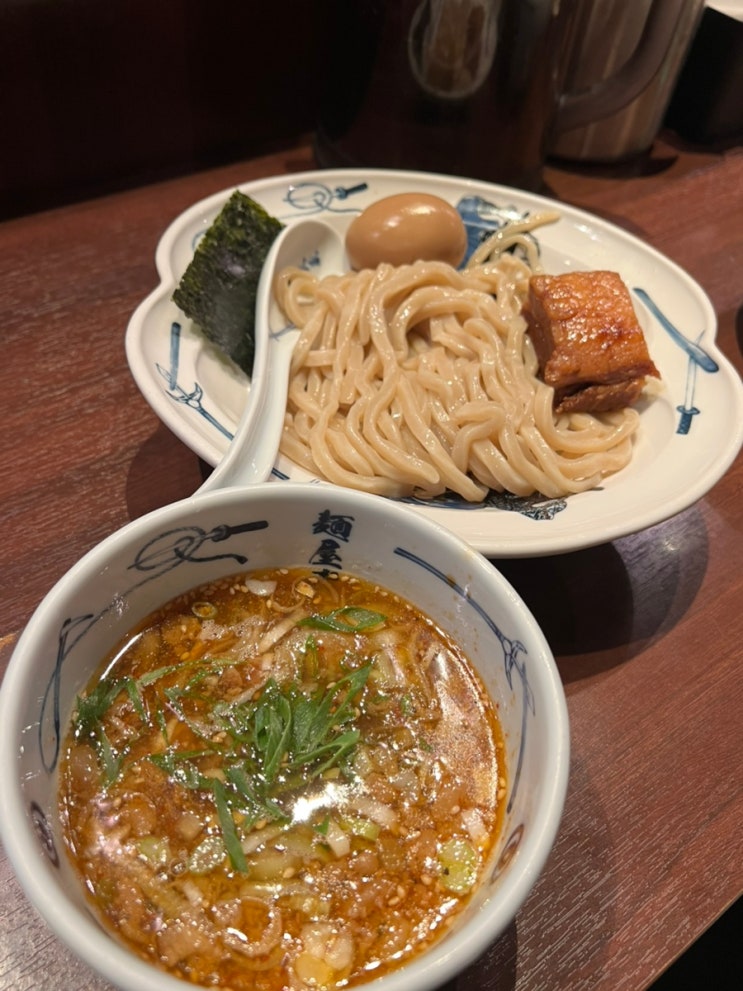 [신주쿠 라멘] 마늘 츠케멘이 매력적이던 멘야무사시 본점