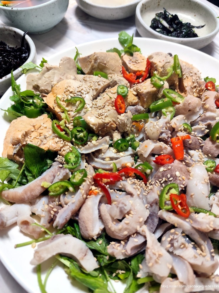 통영 맛집 아구 수육과 아구간 봉수골 : 네이버 블로그