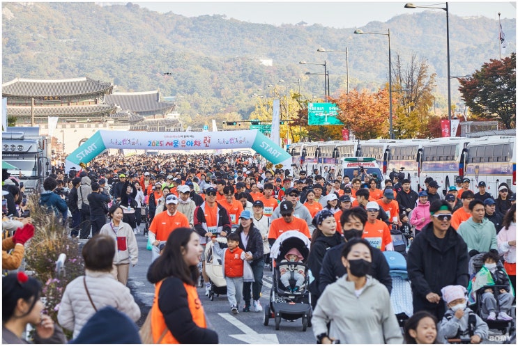 한화손해보험과 함께하는 2025 서울 유아차 런 가족 마라톤 러닝