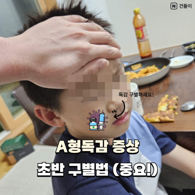 A형독감 증상 초반 구별법 (중요)! : 네이버 블로그