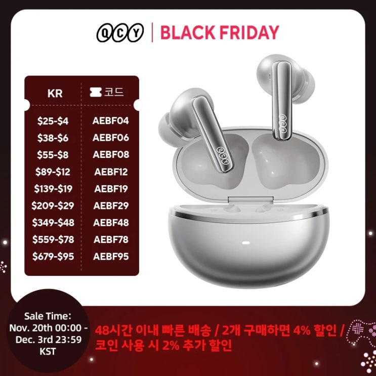 QCY MeloBuds N70 이어폰 추천 - LDAC 고해상도 ANC 베스트 2025