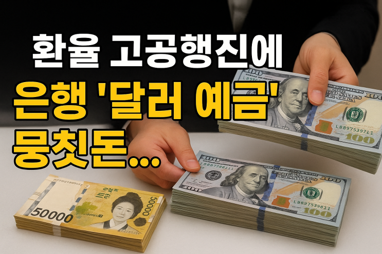 달러 예금 6.6조 폭증…지금 달러 사도 될까? 환율 전망 총정리 : 네이버 블로그