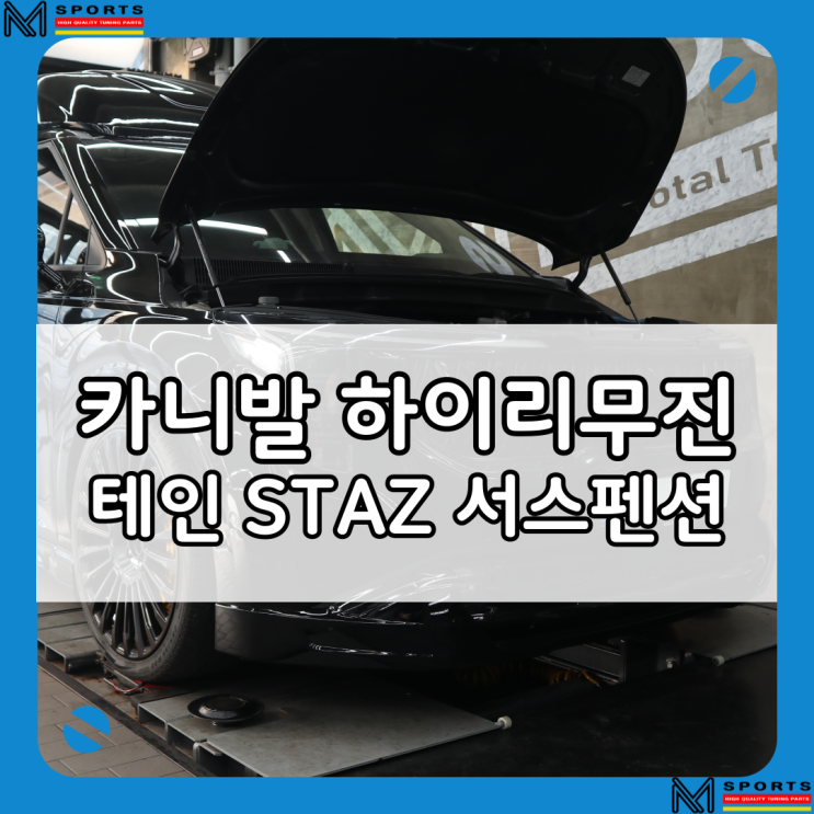 카니발 승차감 개선, 하이리무진에도 편안함을 약속합니다. 테인 STAZ. 김포 파주 일산 고양 카니발 튜닝. : 네이버 블로그