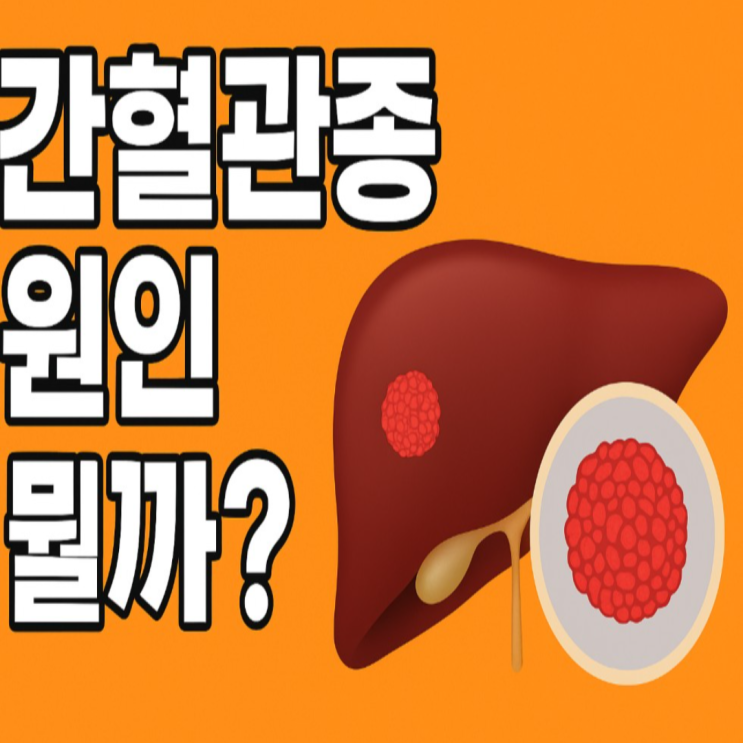 간 혈관종 원인부터 치료·관리까지 한 번에 정리 : 네이버 블로그