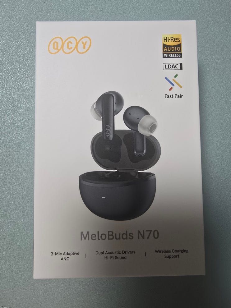 [QCY MeloBuds N70] 블루투스 이어폰 리뷰