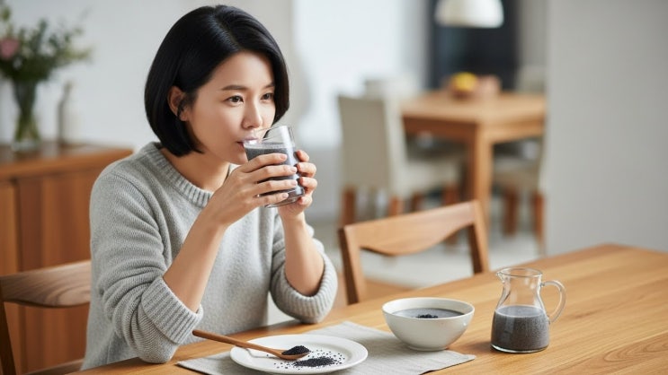 흑임자 효능 3가지, 부작용 간편 먹는법 : 네이버 블로그
