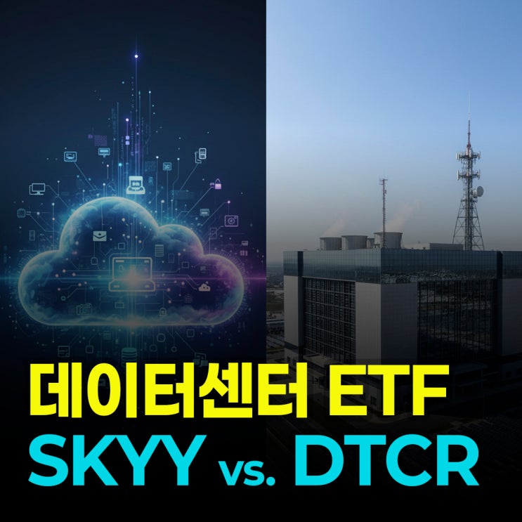 미국 데이터센터 ETF SKYY vs. DTCR : 네이버 블로그