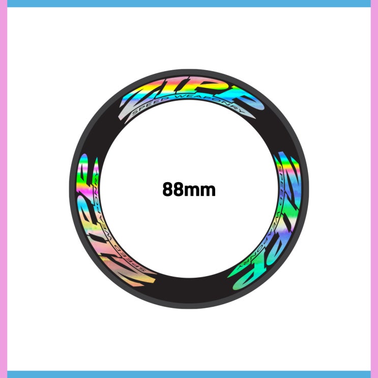 자전거 휠 데칼 스티커 짚 Zipp 88mm 12장 셋트 이건 사야돼! : 네이버 블로그