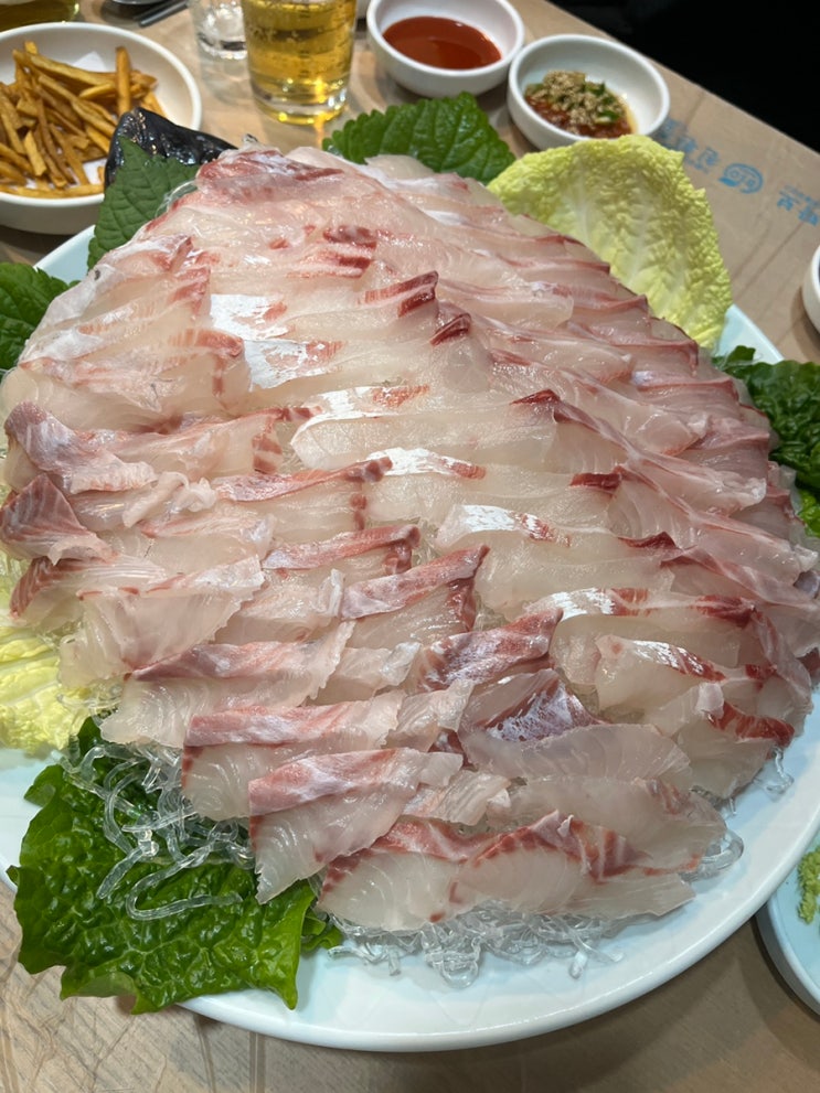 *자연산 회에 진심인 곳, 여수 대어 횟집 : 네이버 블로그