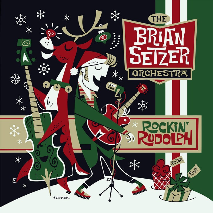 The Brian Setzer Orchestra - Rockin' Rudolph (2015) : 네이버 블로그