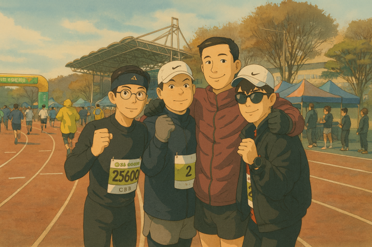 🎉 2025 화순 고인돌 마라톤 하프 첫 도전! 2시간 18분 완주 성공 후기