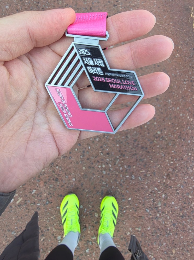 2025 서울 사랑 마라톤 하프 코스 후기