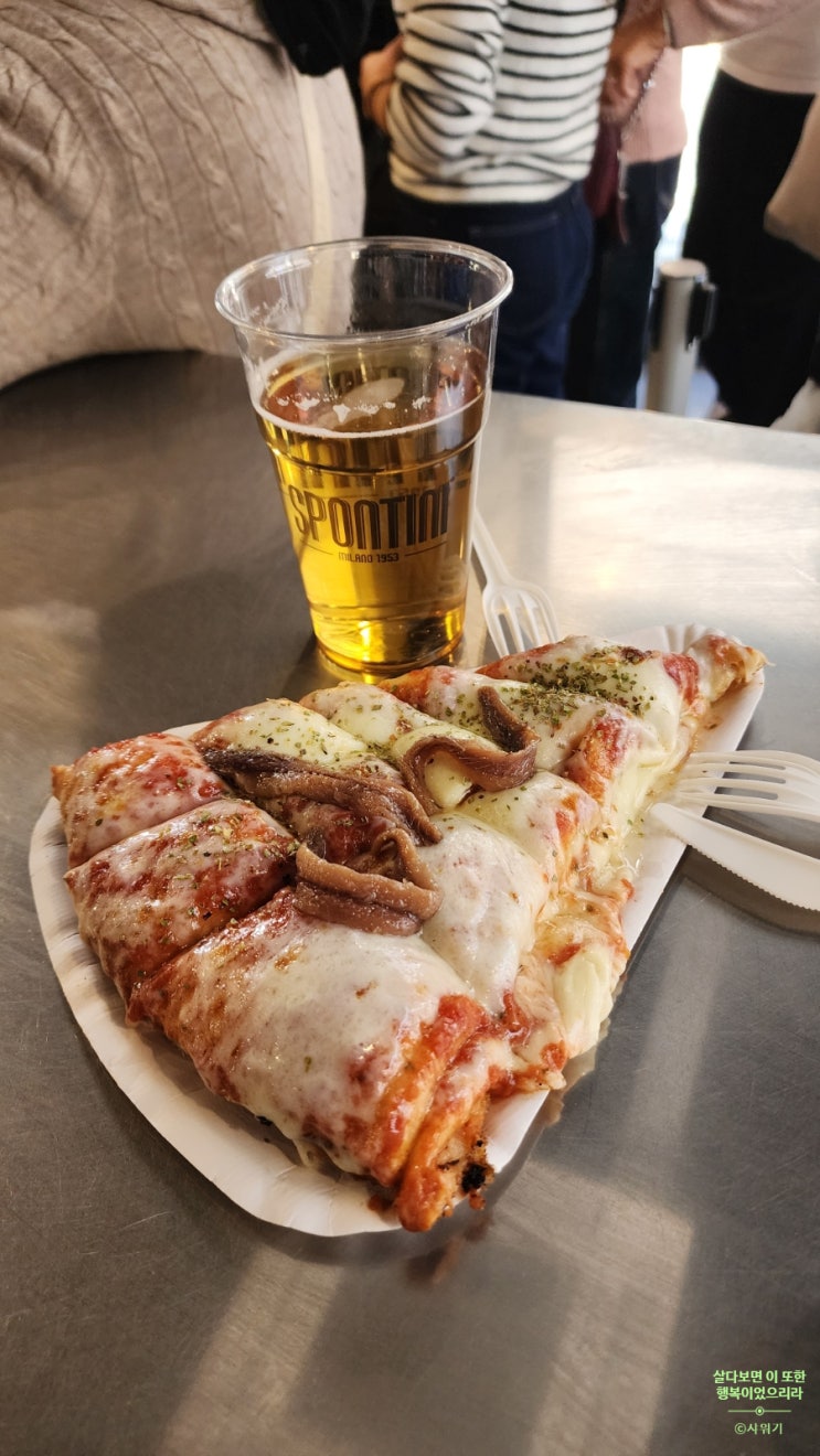 이탈리아 여행 - #10 SPONTINI 너무 유명한 피자집 | 밀라노 맛집 추천