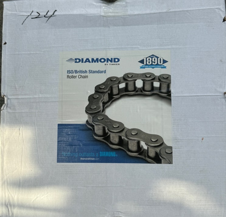 DIAMOND ROLLER CHAIN 20B 다이아몬드 롤러체인 - 원텍코리아 ( ONETECHKOREA ) - : 네이버 블로그