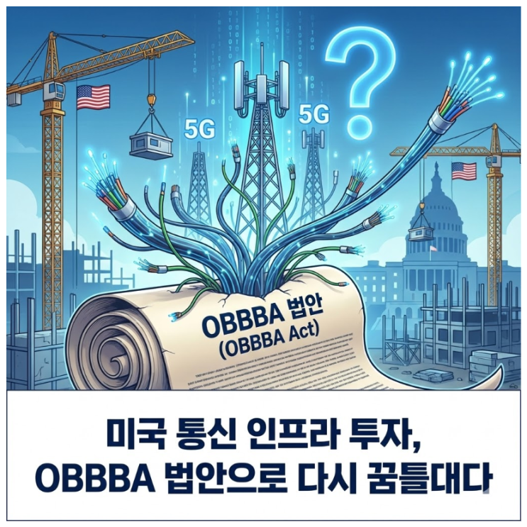 미국 통신 인프라 투자, OBBBA 법안으로 다시 꿈틀대다 : 네이버 블로그
