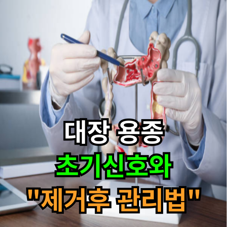 대장 용종 꼭 알아야 하는 초기 신호와 제거 후 관리법 : 네이버 블로그