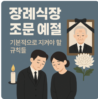 장례식장조문 예절, 기본적으로 지켜야할 규칙들 정리 : 네이버 블로그
