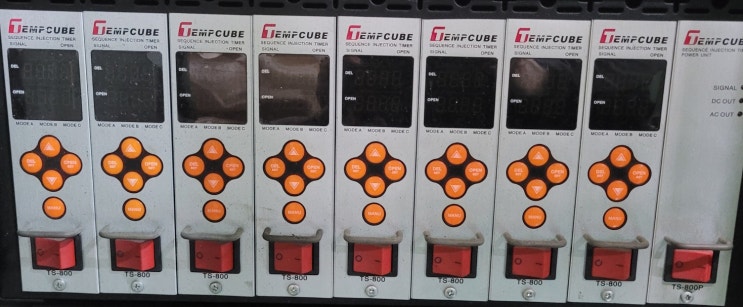 TEMPCUBE SEQUENCE INJECTION TIMER 시퀀스 인젝션 타이머 TS-800 파워 TS-800P/동일기전 ...