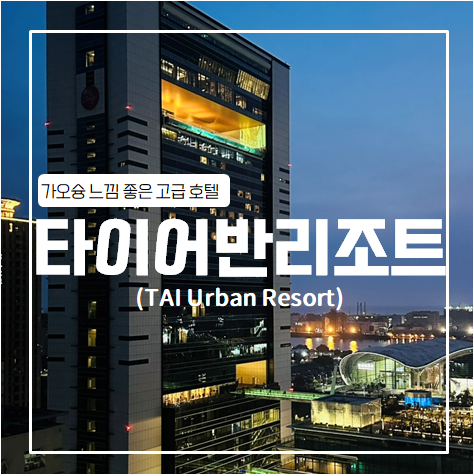 [가오슝] 타이 어반 리조트 가오슝 (클래식 더블룸/수영장)