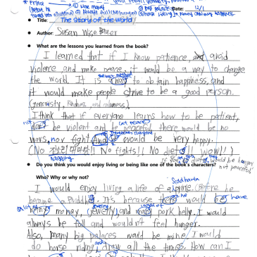목동 영어도서관 - Best Writing :: The Story of the World (Non fiction book report) RSS 대표 이미지