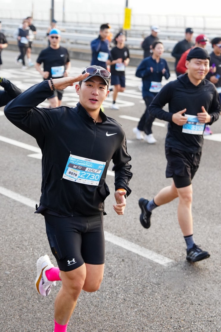 2025 스포츠서울 하프마라톤 후기 라쓰고쓰고