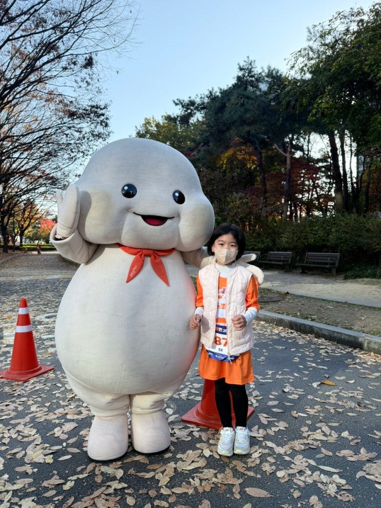 2025 핏땀런 참가 기록_아이둘과 5km 완주했어요!😊