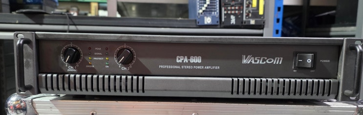 *품절*(VASCOM)CPA600 4옴 300W*2 파워앰프 A출력 불량 : 네이버 블로그