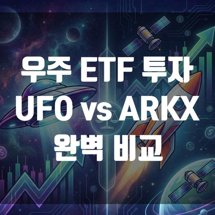 2025년 우주 ETF 투자 가이드: UFO vs ARKX 실전 비교 분석 : 네이버 블로그