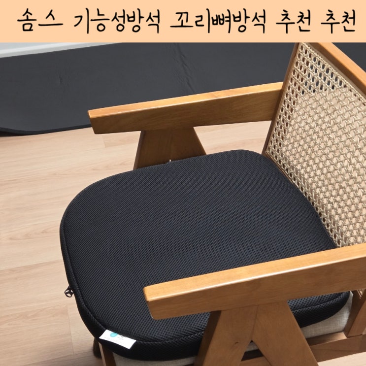솜스 기능성방석 치칠방석 직접 사용해본 후기 : 네이버 블로그
