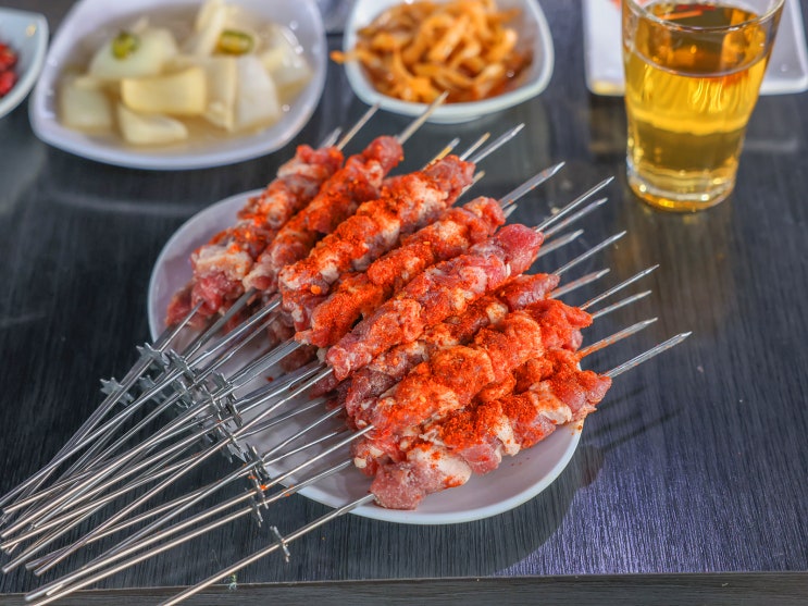 양재 맛집 현지식 넷째네양꼬치 양갈비 : 네이버 블로그