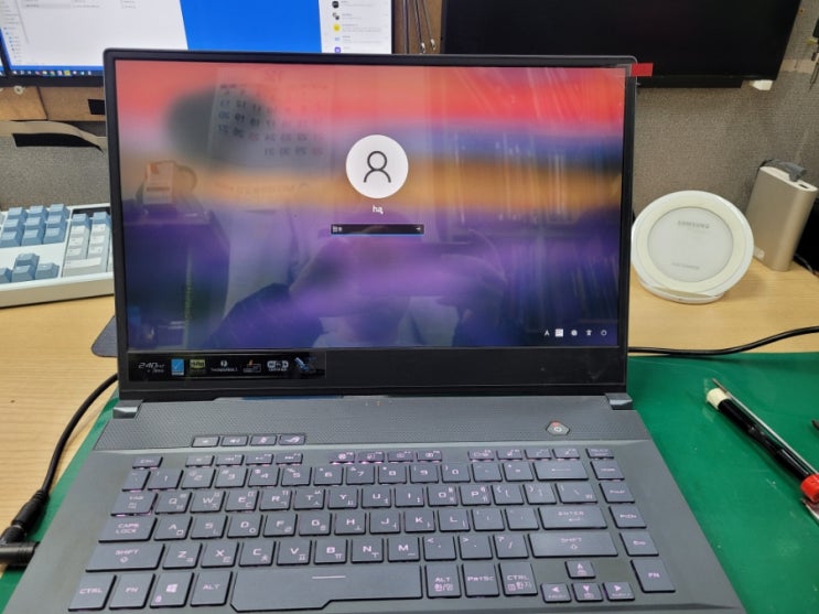 ASUS GU502LV-AZ126 LQ156M1JW09 240Hz LP156WFG-SPT1 165HZ 액정교체 : 네이버 블로그