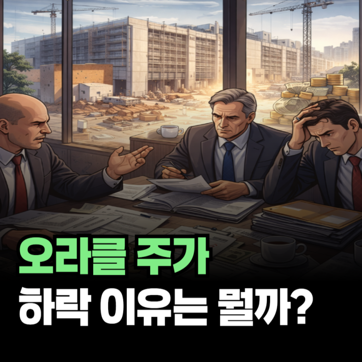 오라클 주가 하락 이유는 무엇일까 오픈AI 전용 데이터센터 투자 난항의 영향 : 네이버 블로그